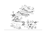 2226800550 - Panelling: Housing, Center Console for Mercedes-Benz Image