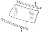 25544056 - : Windshield for GM Image