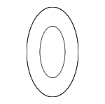 2069151E0A - Exhaust: Front Pipe Gasket for Nissan Image