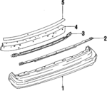 10042580 - Body: Bumper Cover for Pontiac: 6000 Image image