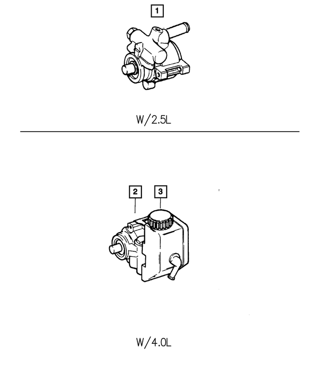 52088018 - : Power Steering Pump for Mopar Image