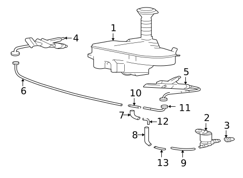 Headlamp Washers/Wipers for 2011 Lexus GS450h #0