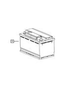 BM0H7700AA - Electrical: Storage Battery for Mopar Image
