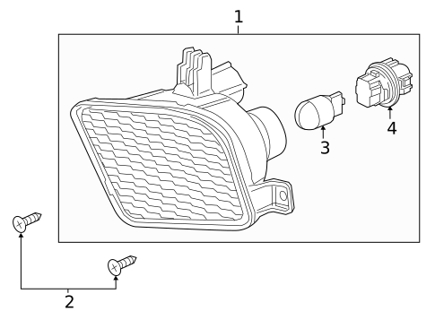Signal Lamps for 2021 Honda Passport #0