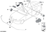 65775B44905 - Audio, Navigation, Electronic Systems: Airbag Control Unit for BMW Image