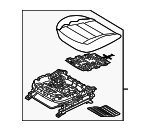88200A7JE1KMT - : Cushion Assembly for Kia: Forte5 Image