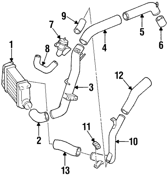 1446340P21 - : Valve Tube for Nissan: 300ZX Image