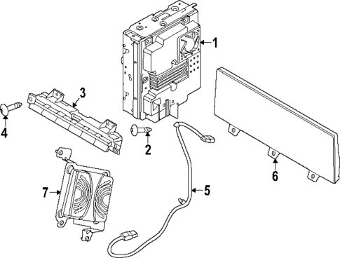 Antenna & Radio for 2025 Genesis G90 #2