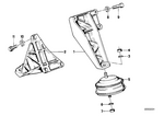 11811129379 - Engine: Supporting Bracket Left for BMW Image