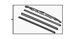 76620S84A01 - : Wiper Blade for Honda: Accord, Odyssey, Pilot Image