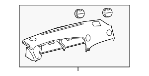 5530202241B0 - Body: Instrument Panel for Toyota: Matrix Image