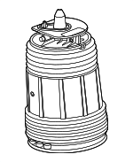 PAC616025A - : Air Suspension Spring for Porsche: Macan Image