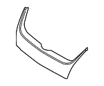 1K5853761A2ZZ - : Cover Molding for Volkswagen: Jetta Image