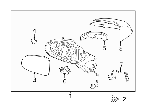 Mirrors for 2022 Hyundai Santa Fe #0