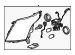 22853879 - Electrical: Headlamp Assembly for Cadillac: SRX Image