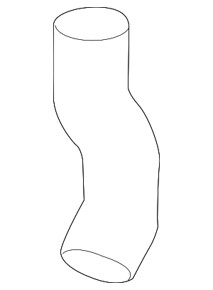 4G0121109T - Cooling System: Engine Coolant Overflow Hose for Audi Image