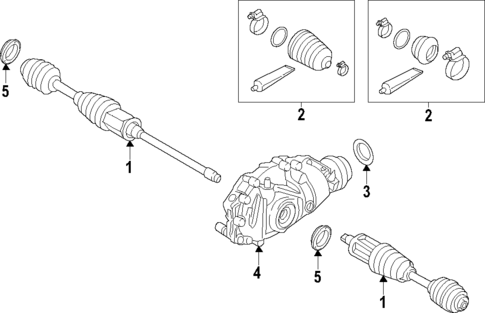 Differential for 2024 BMW X4 #0