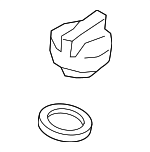 12180F4010 - Engine: Filler Cap for Scion: iM, iQ, tC, xD | Toyota: 4Runner, Avalon, C-HR, Camry, Corolla, Corolla iM, FJ Cruiser, Highlander, Land Cruiser, Matrix, Prius, Prius C, Prius Plug-In, Prius Prime, Prius V, RAV4, Sequoia, Sienna, Tacoma, Tundra, Venza Image