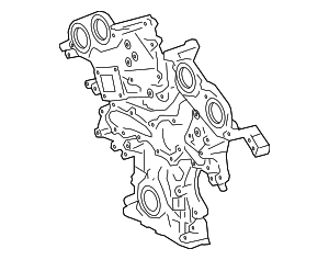 113100P050 - : Engine Timing Cover for Toyota Image