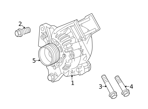 Alternator/Generator & Related Components for 2004 Cadillac Seville #0