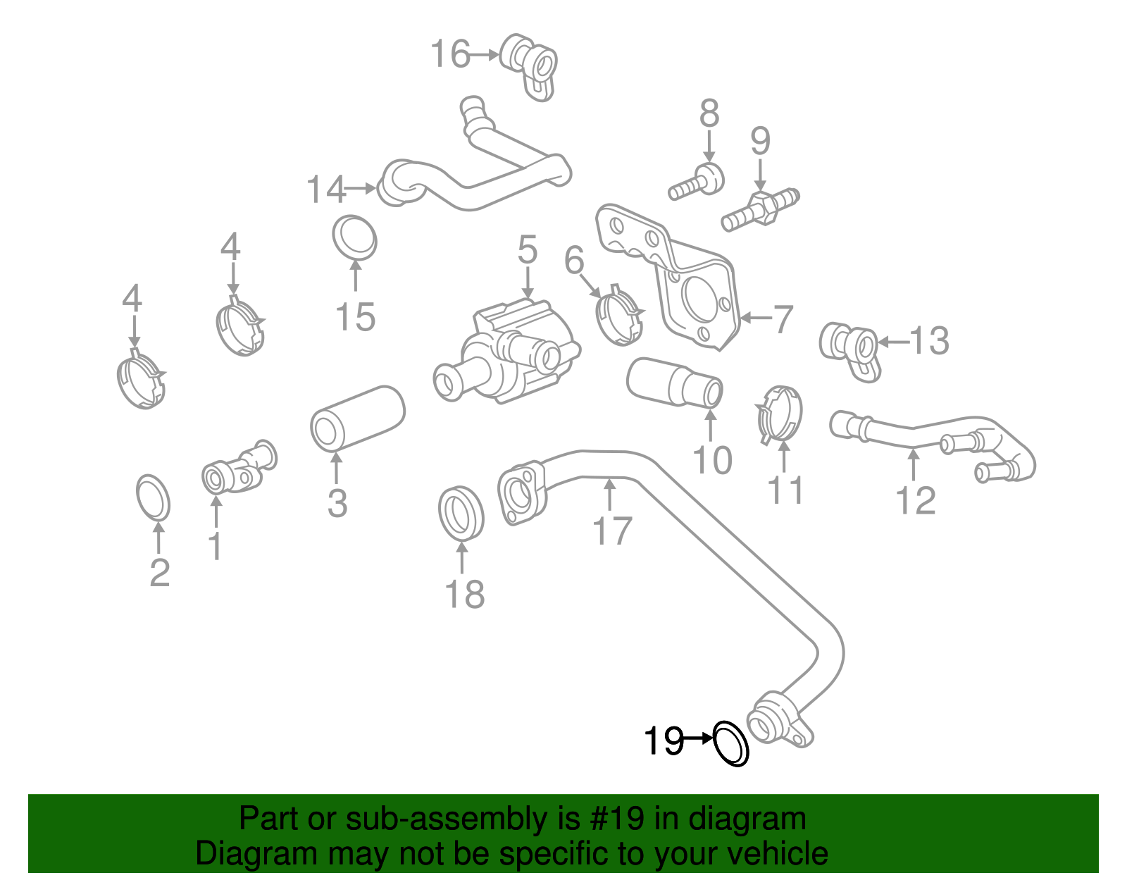 Tube O-Ring - Porsche (N-903-653-02)