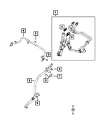 68630357AA - Air Conditioners and Heaters: Quick Type Connector for Mopar Image image