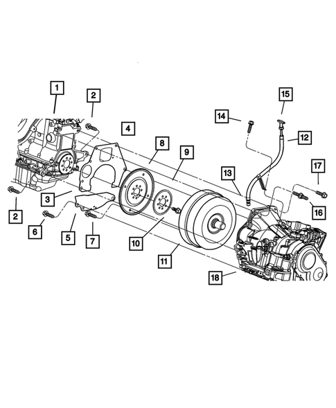 Case and Extension for 2004 Chrysler Sebring #2