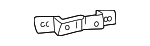8535038100 - : Assist Strap Bracket for Hyundai: Sonata Image