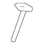 8872025000U7 - Body: Headrest Guide for Hyundai: Tucson Image