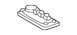 1268201111 - Wiper &amp; Washer: Windshield Washer Nozzle Support for Mercedes-Benz Image