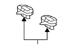 XR81993 - Body: Folding Seat Latch for Jaguar Image image
