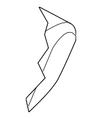 C2D19216 - Body: Seat Back Pad for Jaguar Image