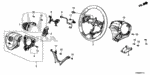 90178SNAA81 - Chassis: SCREW, TAPPING (3X10) (PO) for Honda Image