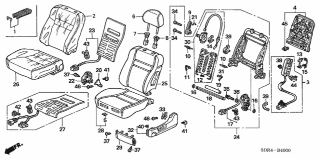 Front Seat (Driver Side) for 2007 Honda Accord #0