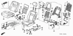 4810SB3000 - Interior/Bumper: C-CLIP SET, TRIM FASTENER (30 PIECES) for Honda Image