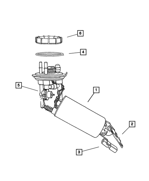 Fuel Pump and Sending Unit for 2001 Dodge Neon #0