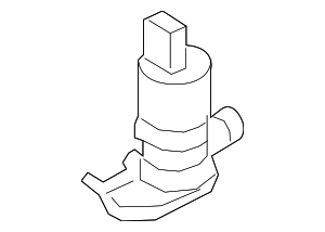 WG350 - Electrical: Motorcraft™ Washer Pump for Ford Image