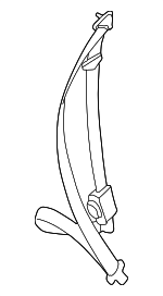 64621FE060NE - : Lap &amp; Shoulder Belt for Subaru: Impreza, Outback Image