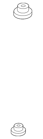 74173SJ4000 - Cooling System: Mount Bracket Upper Insulator for Acura: CL, ILX, Integra, Legend, MDX, NSX, RDX, RL, RLX, RSX, TL, TLX, TSX, Vigor, ZDX Image