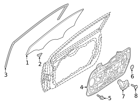 Front Door for 2014 Hyundai Elantra Coupe #0
