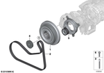 11238571269 - Engine: Vibration Damper for BMW Image