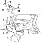 F2DZ7447014AA1 - : Spare Cover for Ford Image