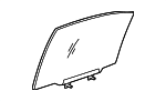 6811353132 - Body: Movable Glass for Lexus: IS F, IS250, IS350 Image