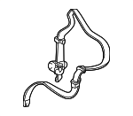 12455722 - : Lap &amp; Shoulder Belt for Buick: Century, Regal | Oldsmobile: Intrigue Image