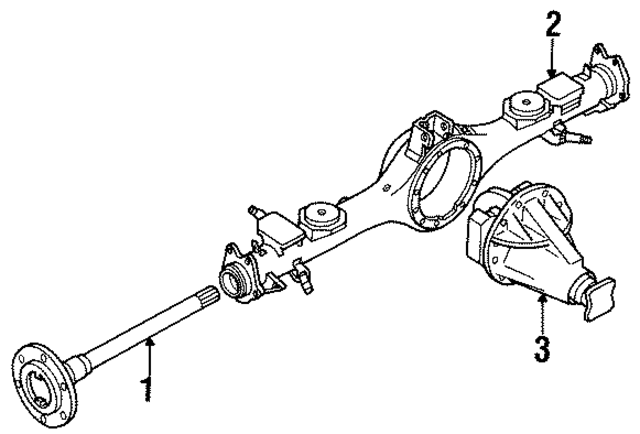 8971655690 - Suspension: Axle Shaft for Acura Image