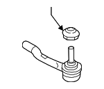 53560TZ7A02 - : Outer Tie Rod for Acura: TLX Image