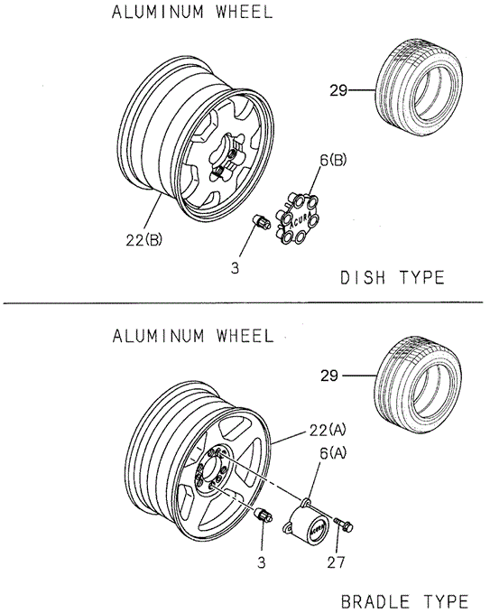 Wheels for 1997 Acura SLX #0