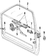 8942177205 - : Lower Channel for Isuzu Image