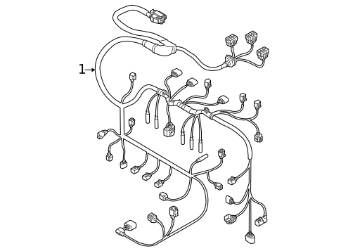 Wire, Cable & Related Components for 2009 Audi Q7 #0