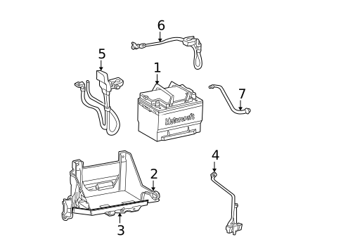 Battery for 2006 Lincoln LS #0